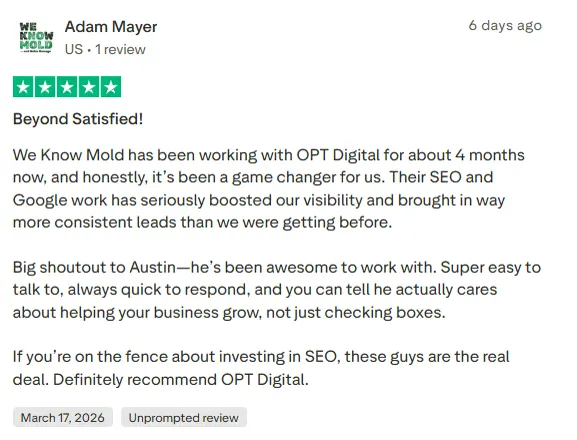 OPT Digital client result