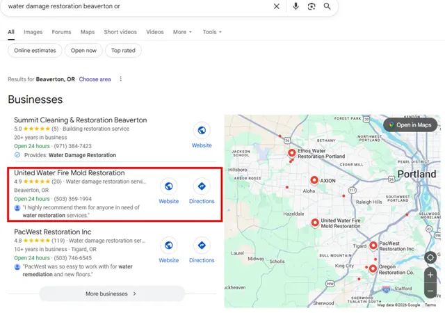 OPT Digital client result